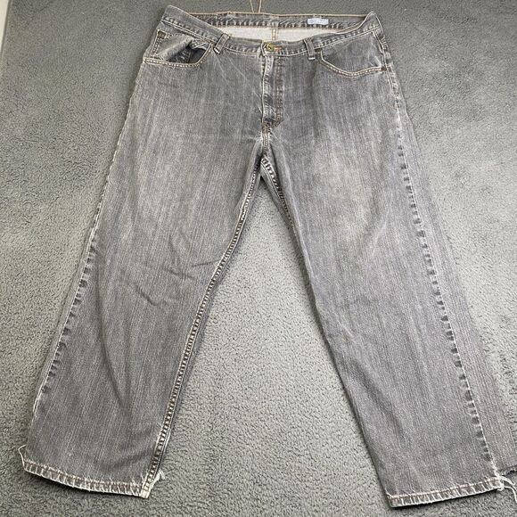 Vintage Levis SilverTab Jeans Mens 40x30 Gray Baggy Fit Distressed Y2k 90s Denim - Picture 1 of 16